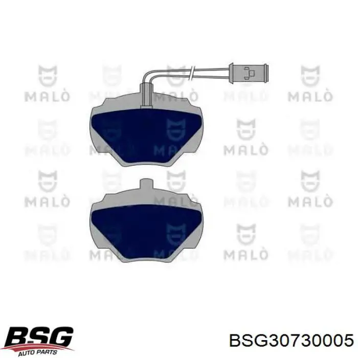 Купить BSG30730005 BSG Шланг тормозной передний левый