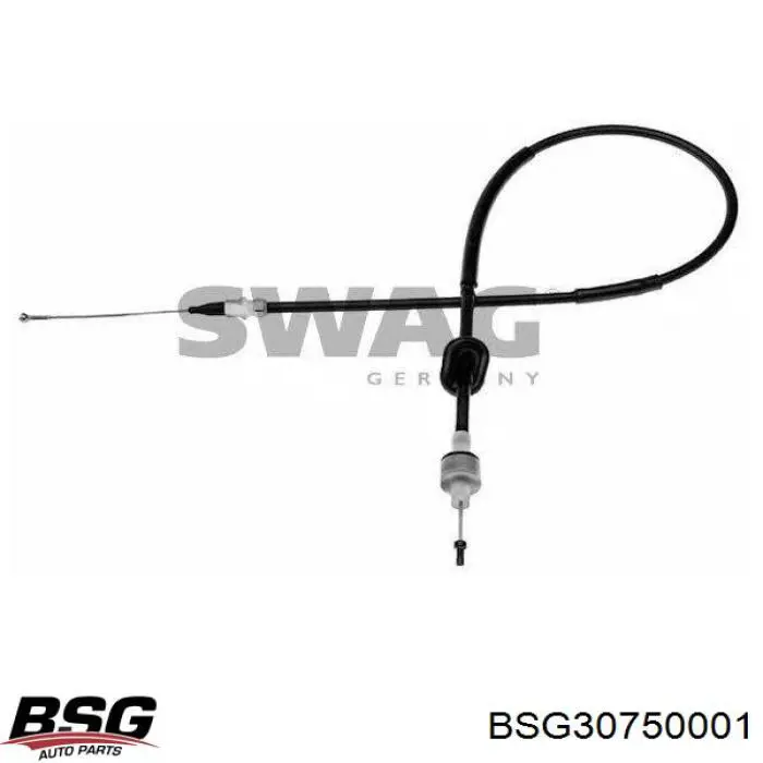 Трос сцепления BSG30750001 BSG