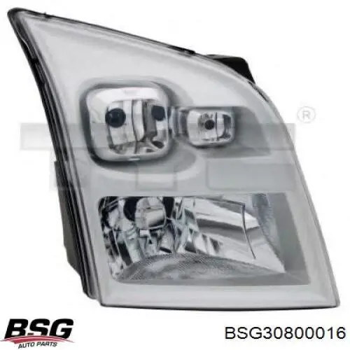 BSG 30-800-016 BSG фара левая