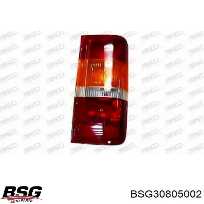 BSG 30-805-002 BSG фонарь задний левый