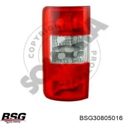 Фонарь задний левый 5030218 Autotechteile
