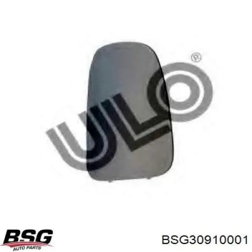 Стекло зеркала заднего вида, правого DP Group BP1907R цена, от 6.61 USD