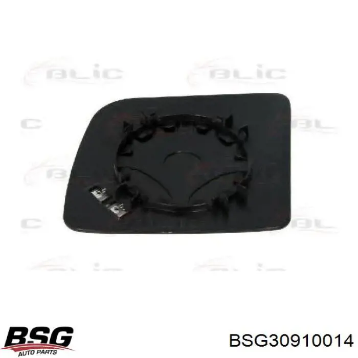 Стекло зеркала заднего вида, правого BSG 30910014 цена, от 9.54 USD