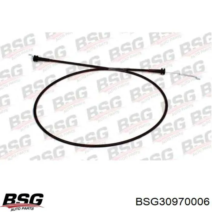 BSG 30-970-006 BSG ручка двери левой наружная передняя/задняя
