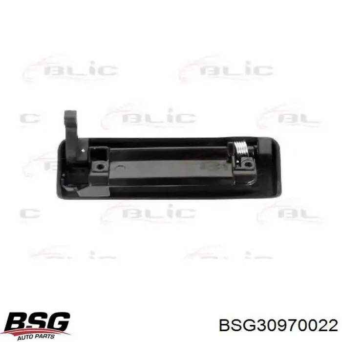 BSG 30-970-022 BSG puxador externo de tampa de porta-malas (de 3ª/5ª porta traseira)