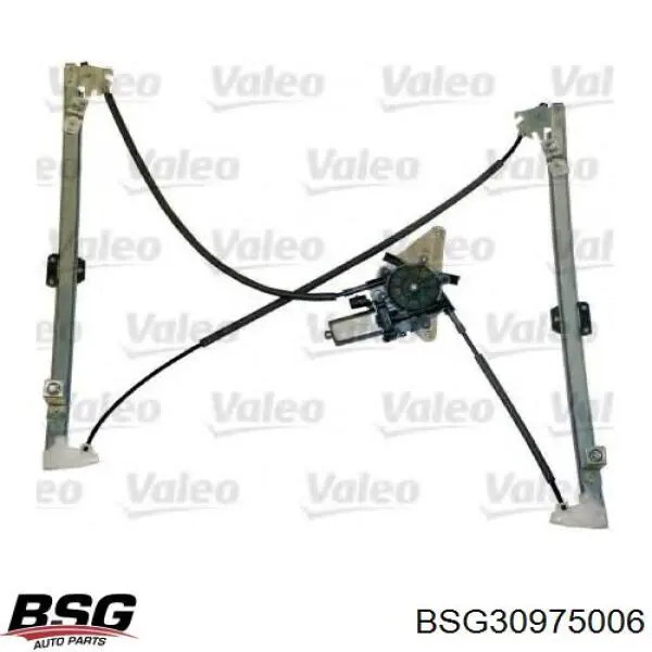 BSG 30-975-006 BSG ролик двери боковой (сдвижной правый центральный задний)