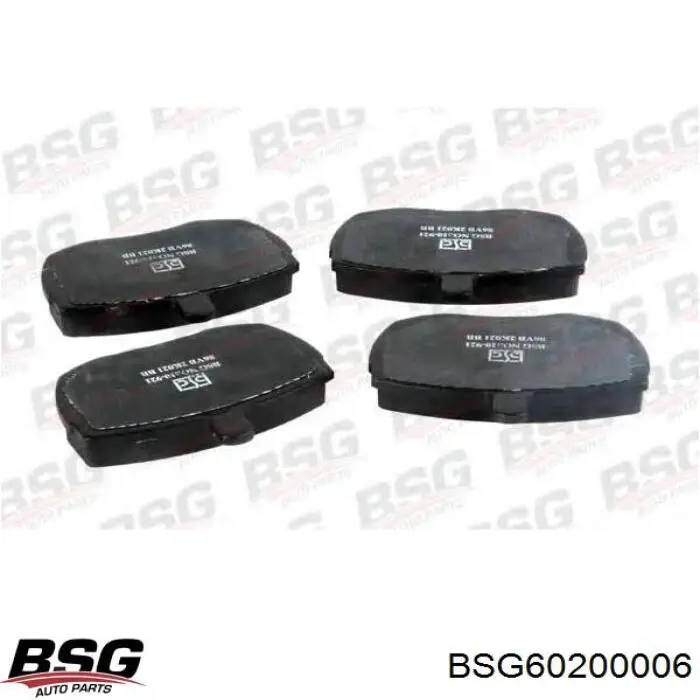 Колодки дисковые  BSG BSG60200006 цена, от 17.00 USD