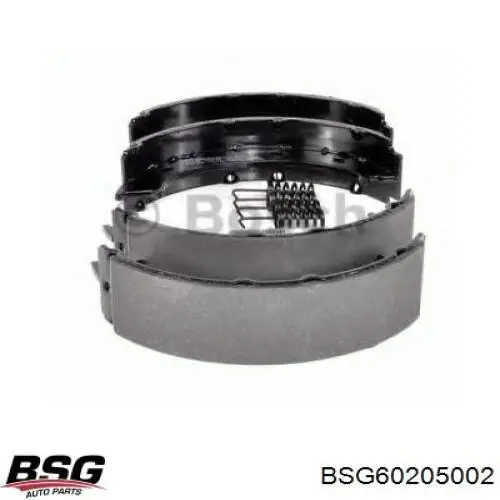 Тормозные колодки стояночного тормоза BSG BSG60205002 цена, от 16.81 USD