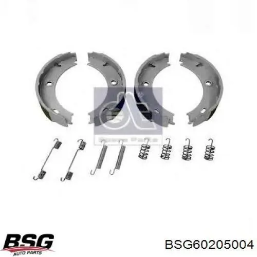 Колодки ручника BSG60205004 BSG