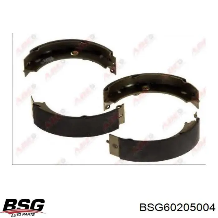 Купить BSG60205004 BSG Колодки ручника/стояночного тормоза