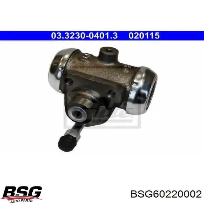 60-220-002 BSG цилиндр тормозной колесный рабочий задний