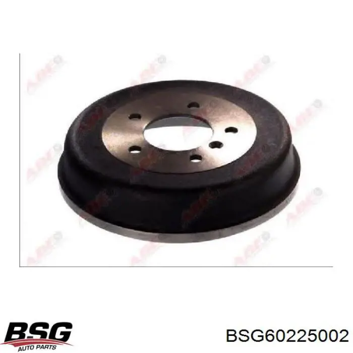 BSG60-225-002 BSG барабан тормозной задний