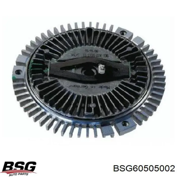 Вискомуфта (вязкостная муфта) вентилятора охлаждения BSG BSG60505002