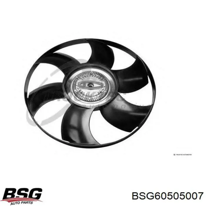 BSG 60-505-007 BSG вентилятор (крыльчатка радиатора охлаждения)