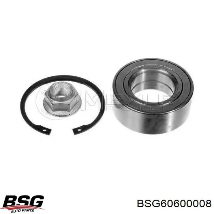 Подшипник ступицы пер/зад BSG BSG60600008 цена, от 23.67 USD