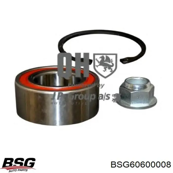 Купить BSG60600008 BSG Подшипник ступицы передней/задней