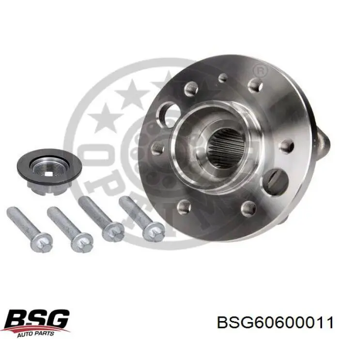 Ступицы задних колес BSG BSG60600011 цена, от 70.12 USD