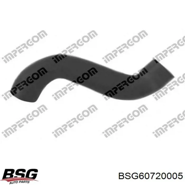 BSG60720005 BSG шланг (патрубок радиатора охлаждения верхний)