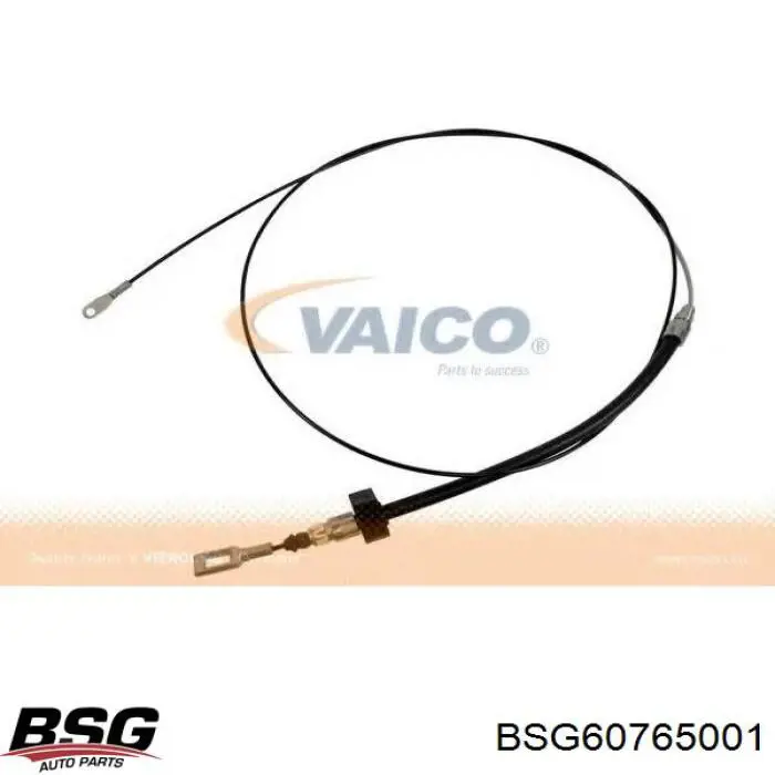 Трос ручного тормоза передний BSG BSG60765001 цена, от 9.82 USD