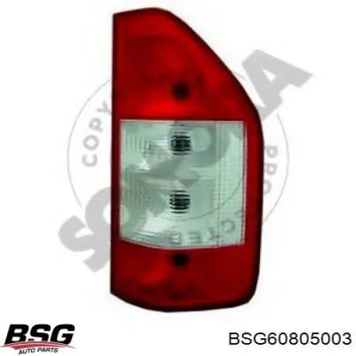 BSG 60-805-003 BSG фонарь задний левый