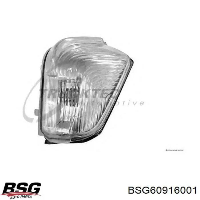 BSG 60-916-001 BSG указатель поворота зеркала правый