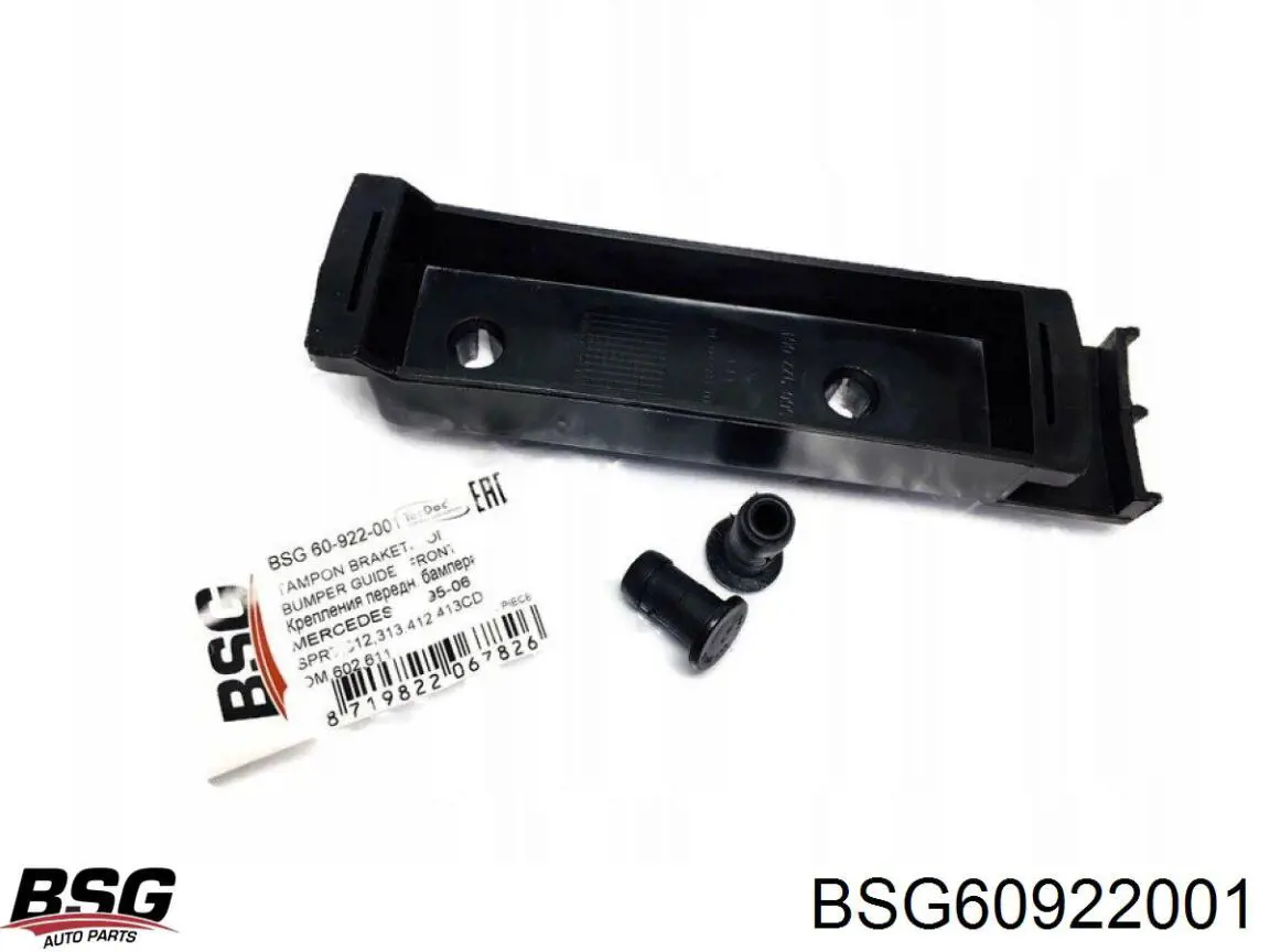 BSG 60-922-001 BSG consola do pára-choque dianteiro