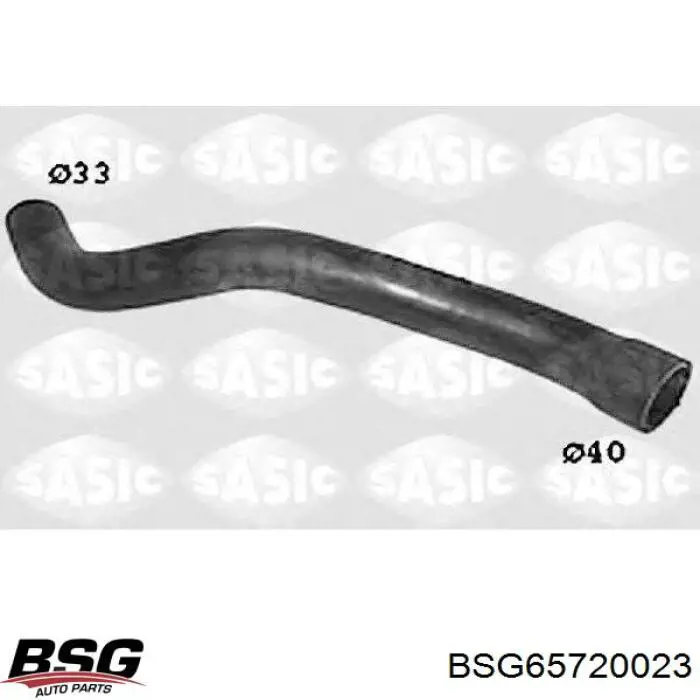BSG65720023 BSG шланг (патрубок радиатора охлаждения нижний)