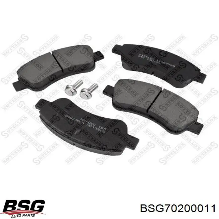 Купить BSG70200011 BSG Колодки тормозные