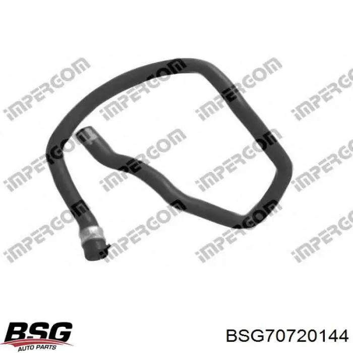 5080280 Autotechteile Шланг расширительного бачка нижний