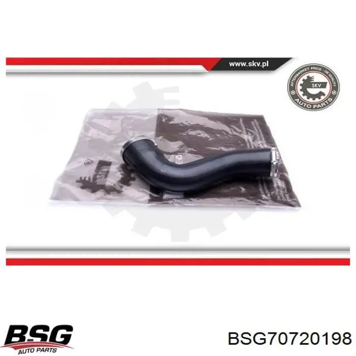 Шланг/патрубок интеркуллера BSG BSG70720198 цена, от 13.91 USD