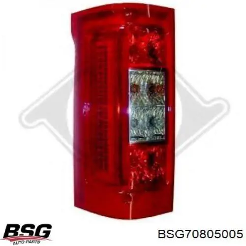 BSG70805005 BSG фонарь задний левый