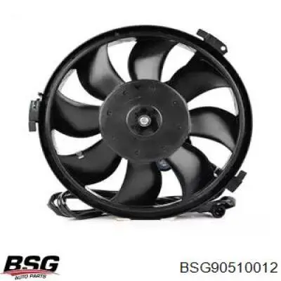 BSG90510012 BSG электровентилятор охлаждения в сборе (мотор+крыльчатка)