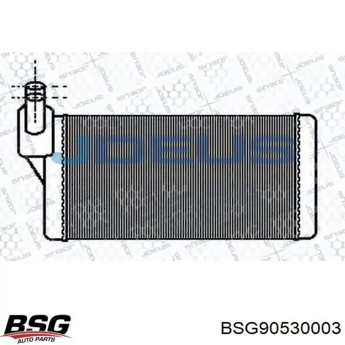 Радиатор печки BSG90530003 BSG