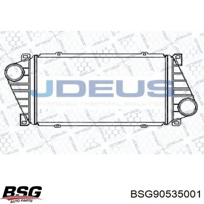 BSG 90-535-001 BSG radiador de intercooler