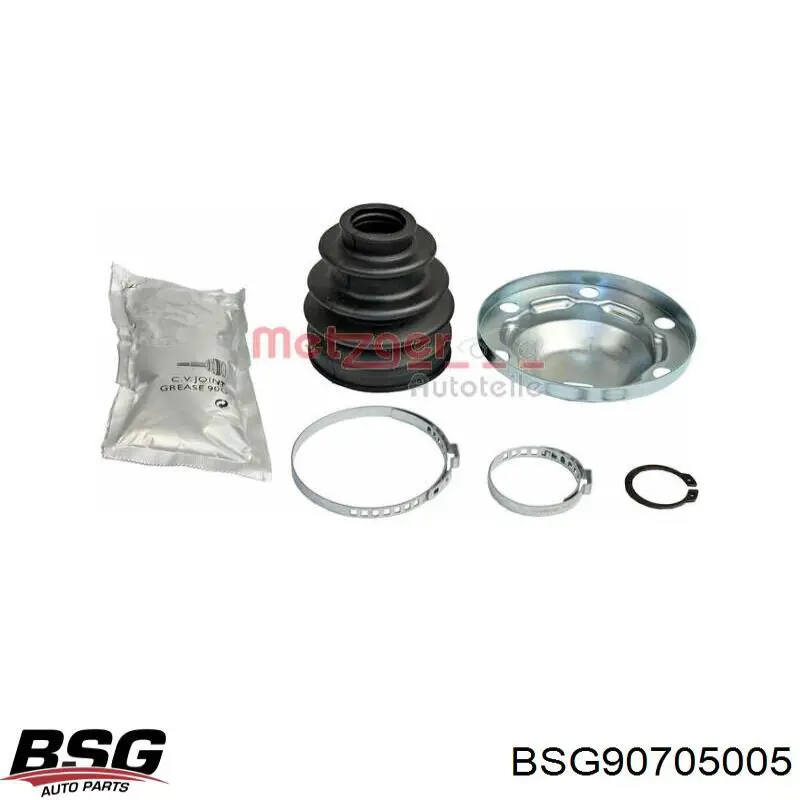 Пыльник ШРУСа задней полуоси наружный BSG90705005 BSG