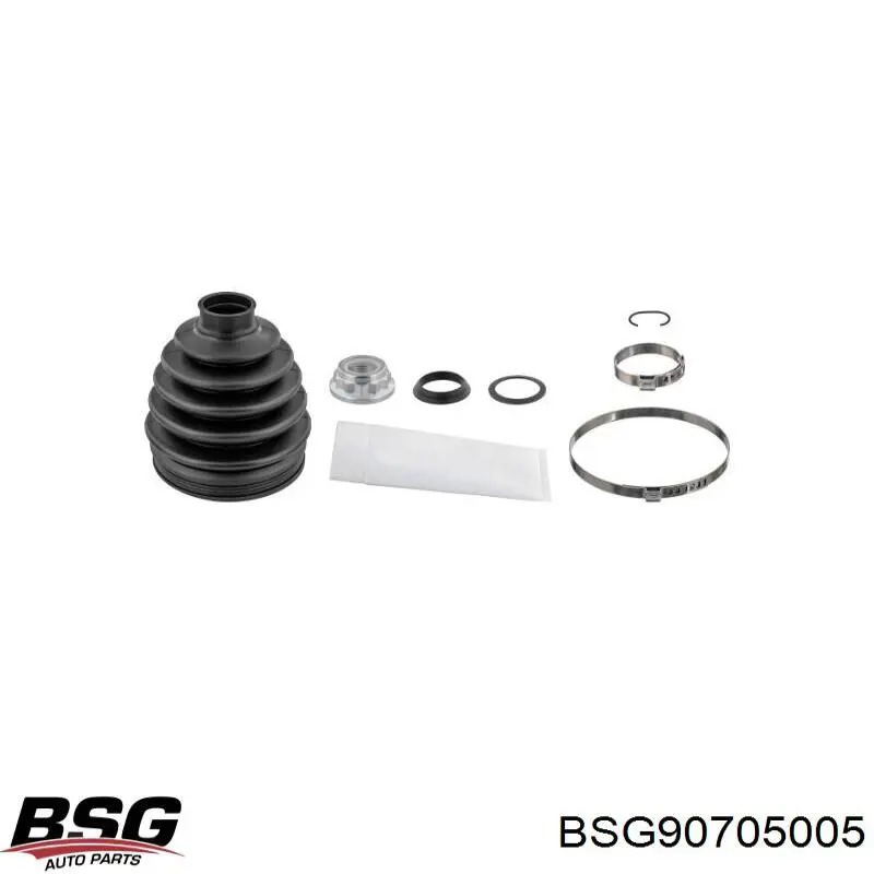 Пыльник наружной гранаты, задней полуоси BSG BSG90705005 цена, от 13.42 USD