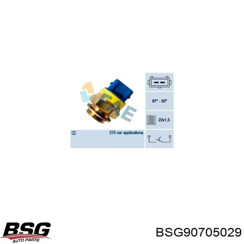 Купить BSG90705029 BSG Пыльник гранаты внутренний, передней полуоси