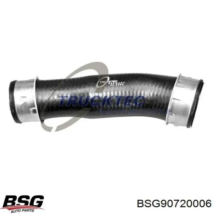 BSG 90-720-006 BSG патрубок воздушный, выход из турбины/компрессора (наддув)