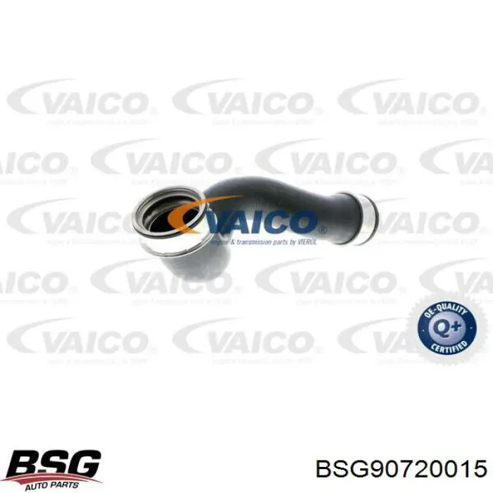 Tubo flexible de aire de sobrealimentación superior izquierdo BSG90720015 BSG