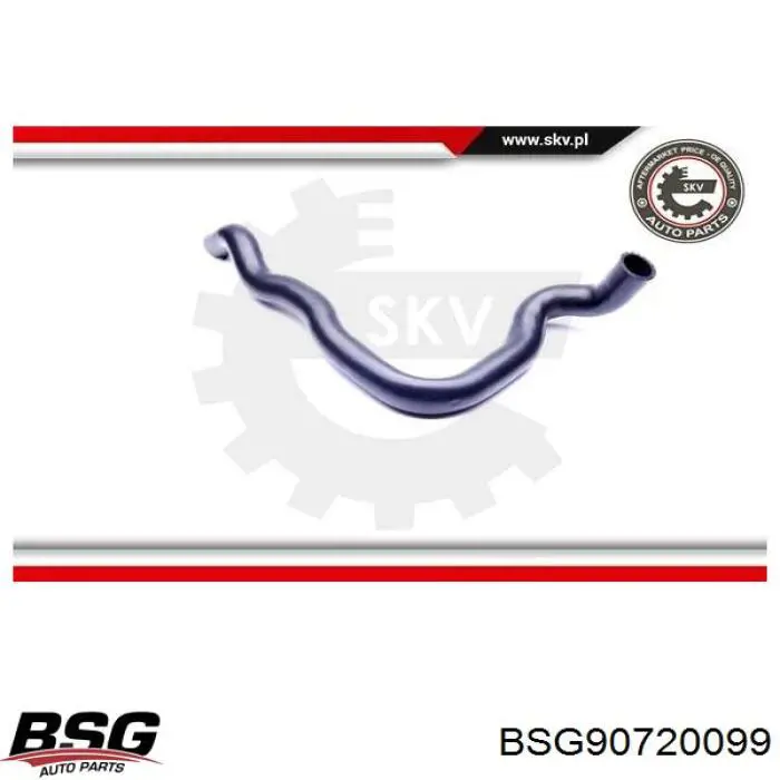 Шланг радиатора, нижний BSG BSG90720099 цена, от 14.01 USD