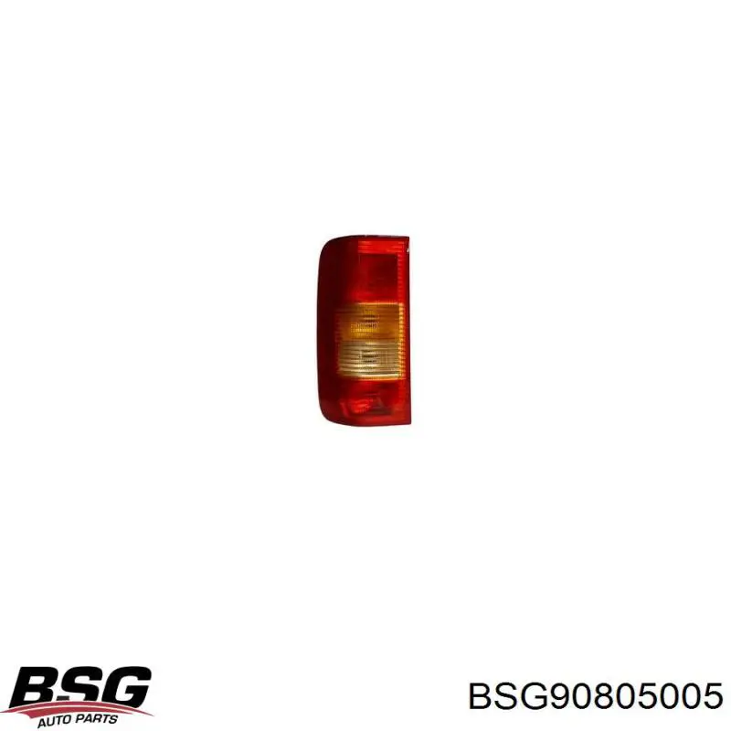 Фонарь задний левый VAG 2D0945095