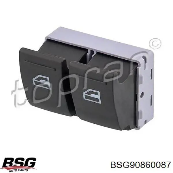 Кнопочный блок управления стеклоподъемником передний левый BSG BSG90860087