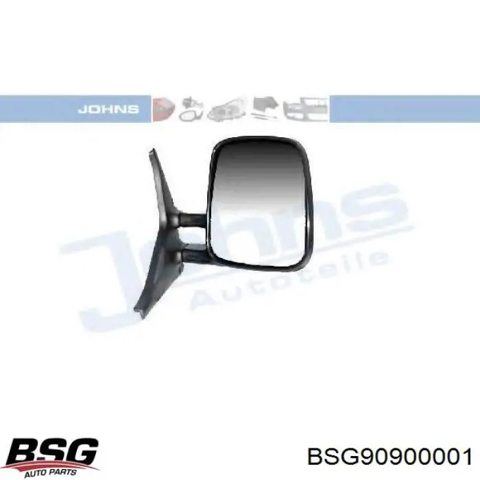 Наружное зеркало правое View MAX VM185R цена, от 30.41 USD