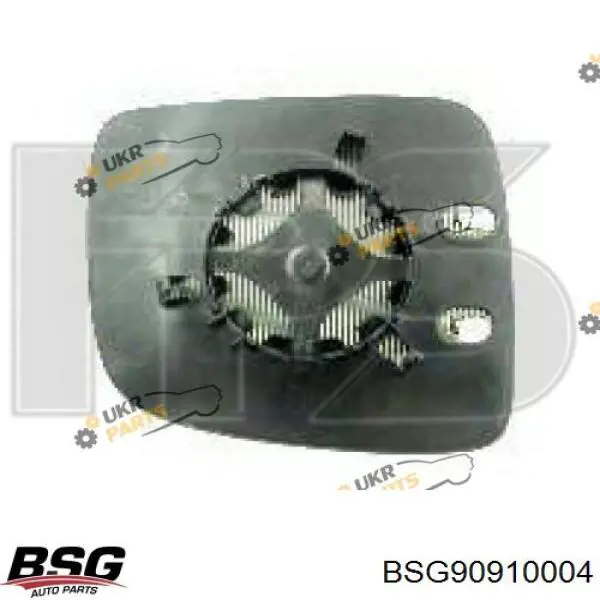 Стекло левого зеркала заднего вида BSG90910004 BSG