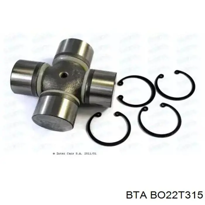 Крестовина заднего карданного вала  BTA BO22T315 цена, от 15.68 USD