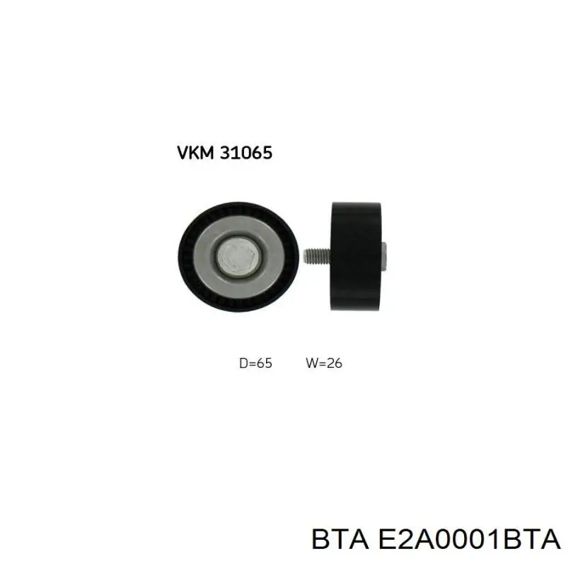 Паразитный ролик приводного ремня Magneti Marelli MPQ0389 цена, от 12.33 USD