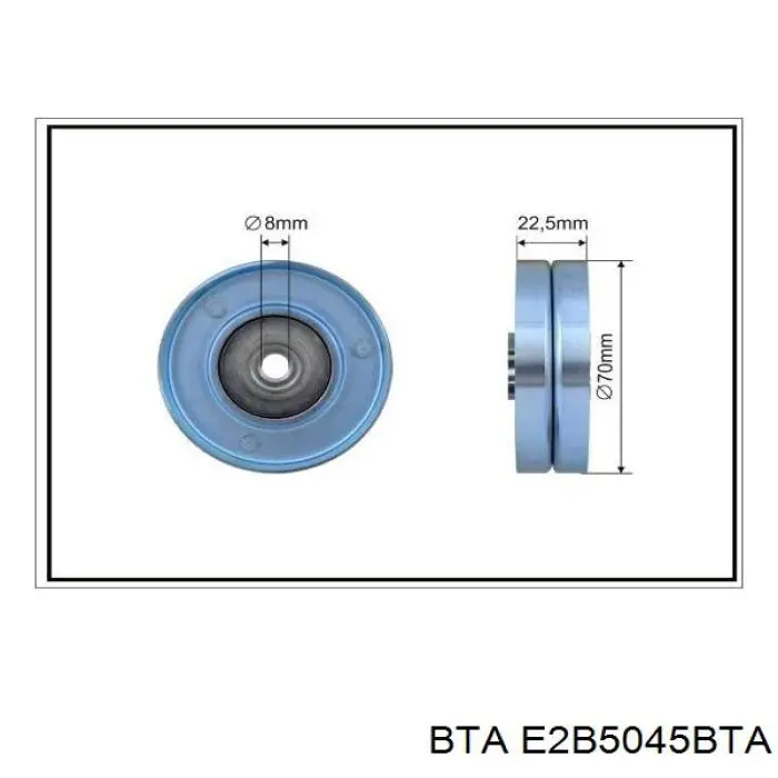 Купить E2B5045BTA BTA Паразитный ролик