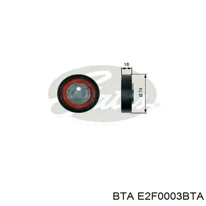 Купить E2F0003BTA BTA Натяжитель приводного ремня