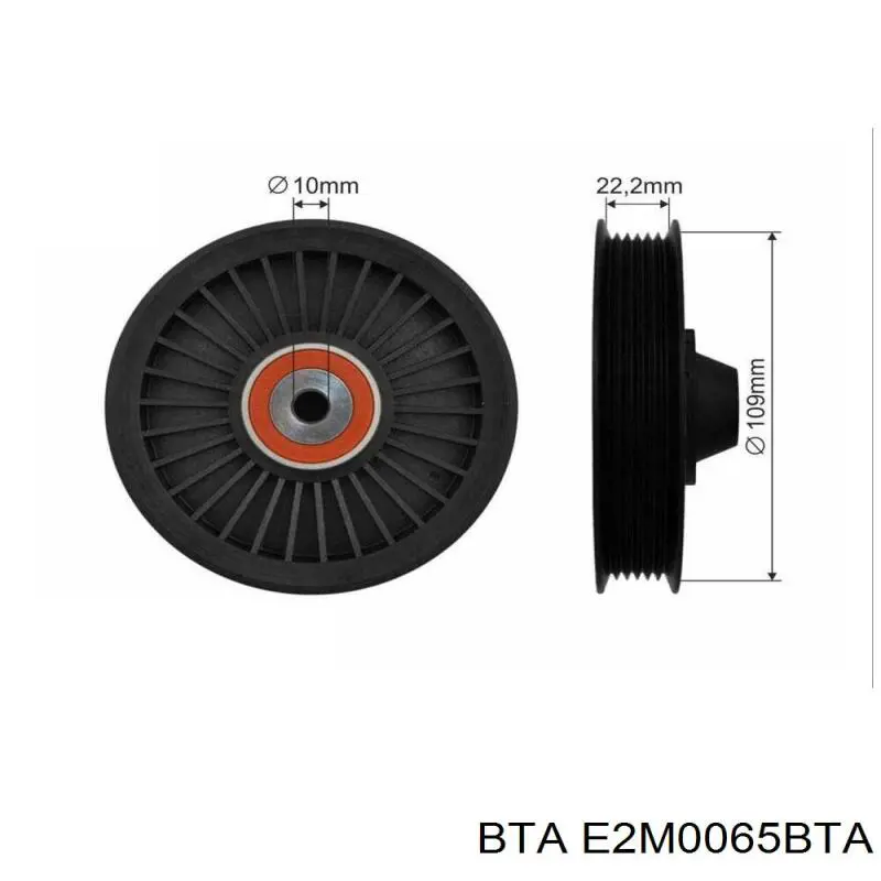 Натяжной ролик BTA E2M0065BTA цена, от 7.72 USD