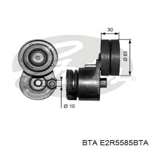 Натяжной ролик RSX00002M Starline